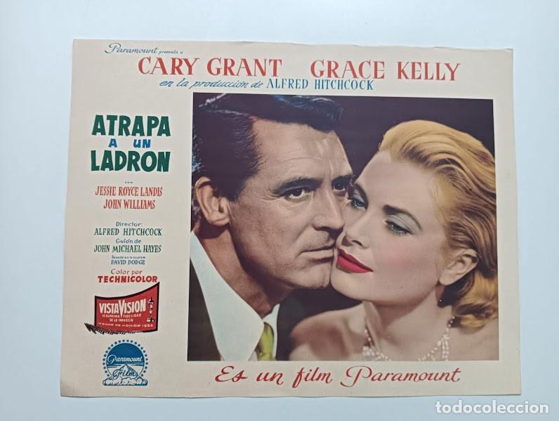 Cine: SJC 0022 ATRAPA A UN LADRON ALFRED HITCHCOCK CARY GRANT GRACE KELLY SET COMPLETO 15 FOTOCROMOS ESTRE