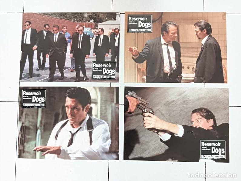 Cine: SJC 0019 RESERVOIR DOGS TARANTINO SET 4 FOTOCROMOS ORIGINALES ESTRENO