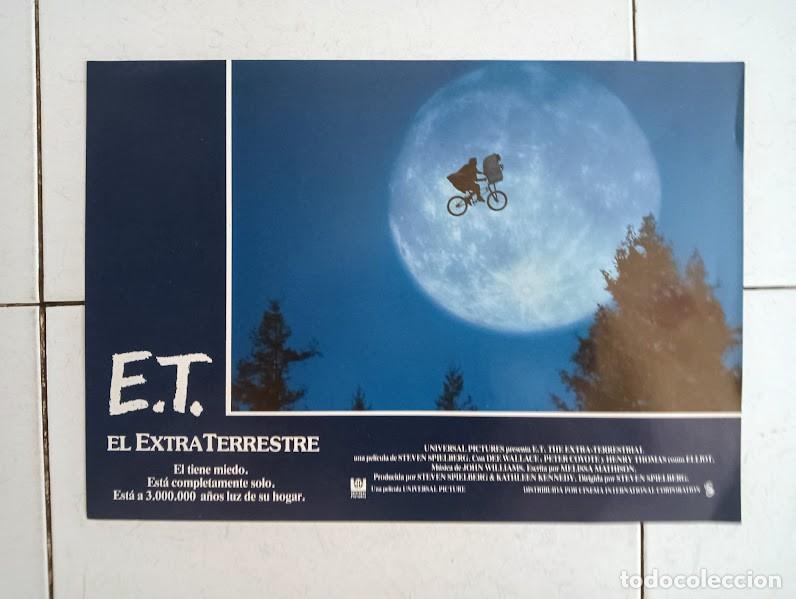 Cine: SJC 0028 E.T. EL EXTRATERRESTRE STEVEN SPIELBERG SET COMPLETO 12 FOTOCROMOS ORIGINAL ESTRENO
