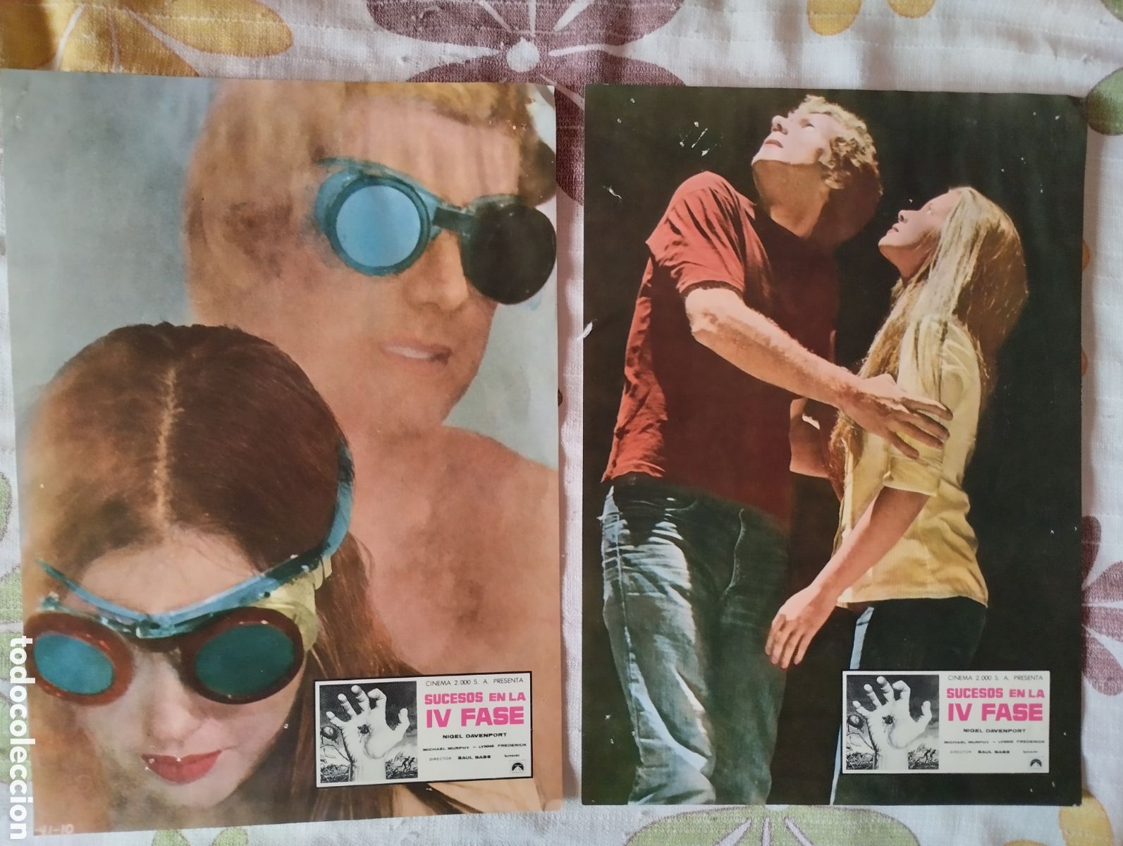 Cine: 12 FOTOCROMOS - SUCESOS EN LA IV FASE - SET COMPLETO