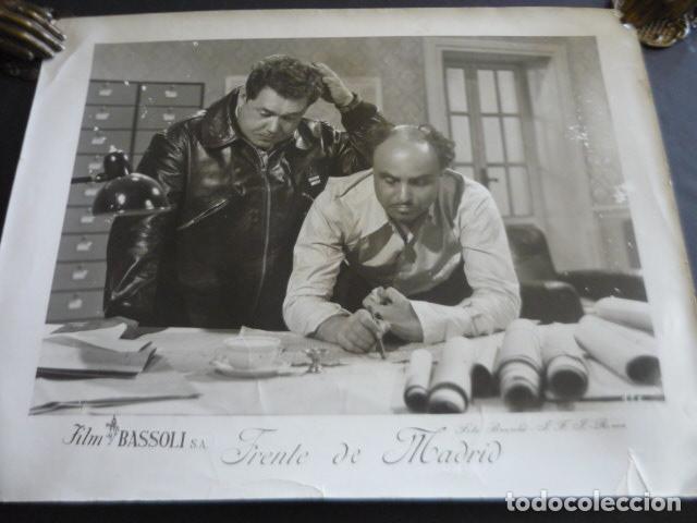 Cine: PELICULA FRENTE DE MADRID JUAN DE LANDA GUERRA CIVIL ANTIGUA FOTOGRAFIA ORIGINAL 24,5 X 30,5 CM