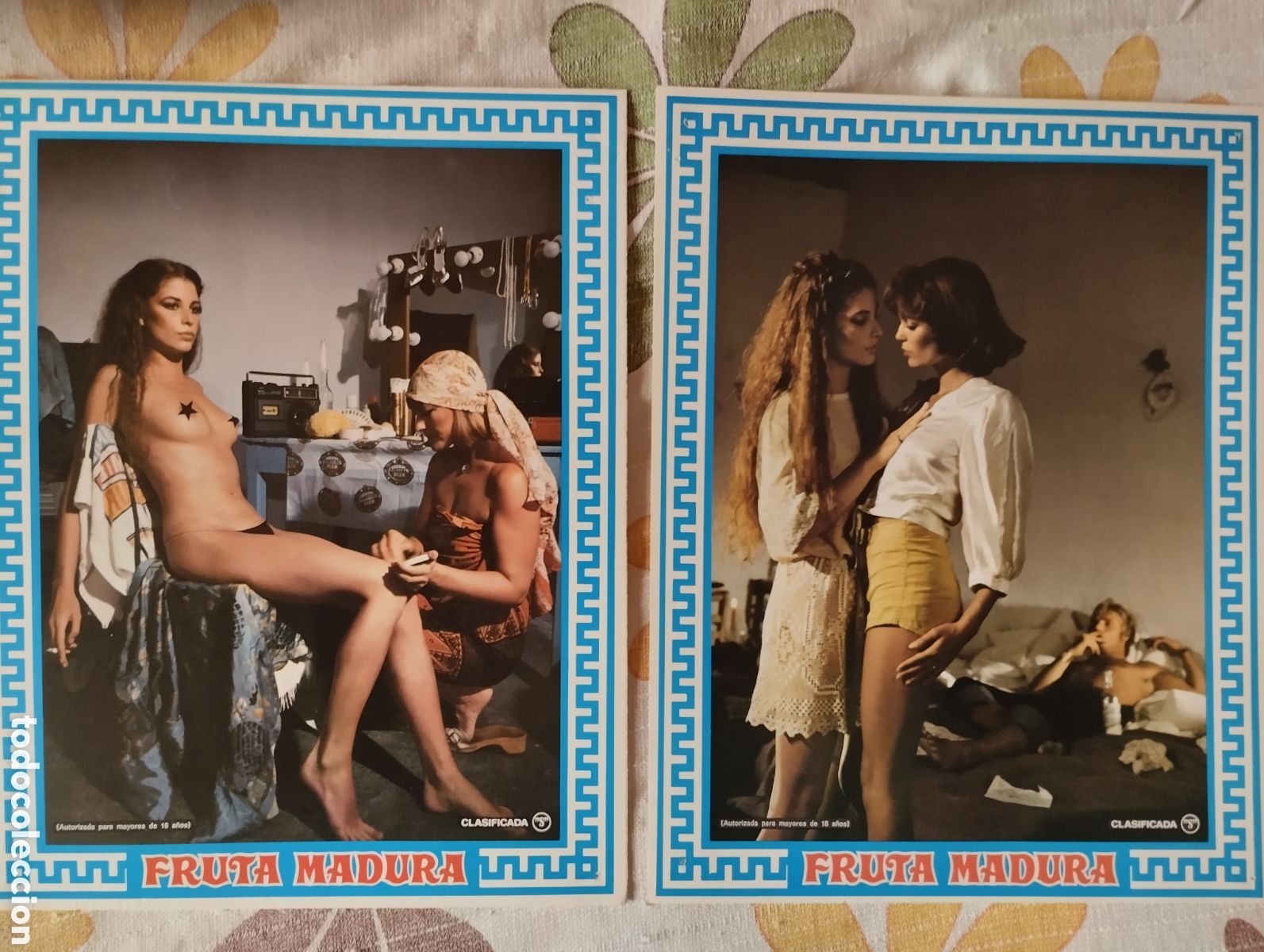 Cine: 10 FOTOCROMOS - FRUTA MADURA - SET COMPLETO