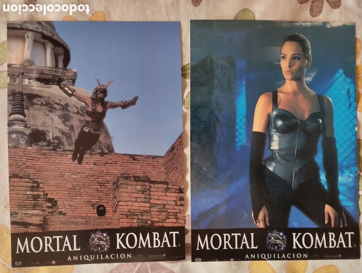 Cine: 12 FOTOCROMOS - MORTAL KOMBAT ANIQUILACION