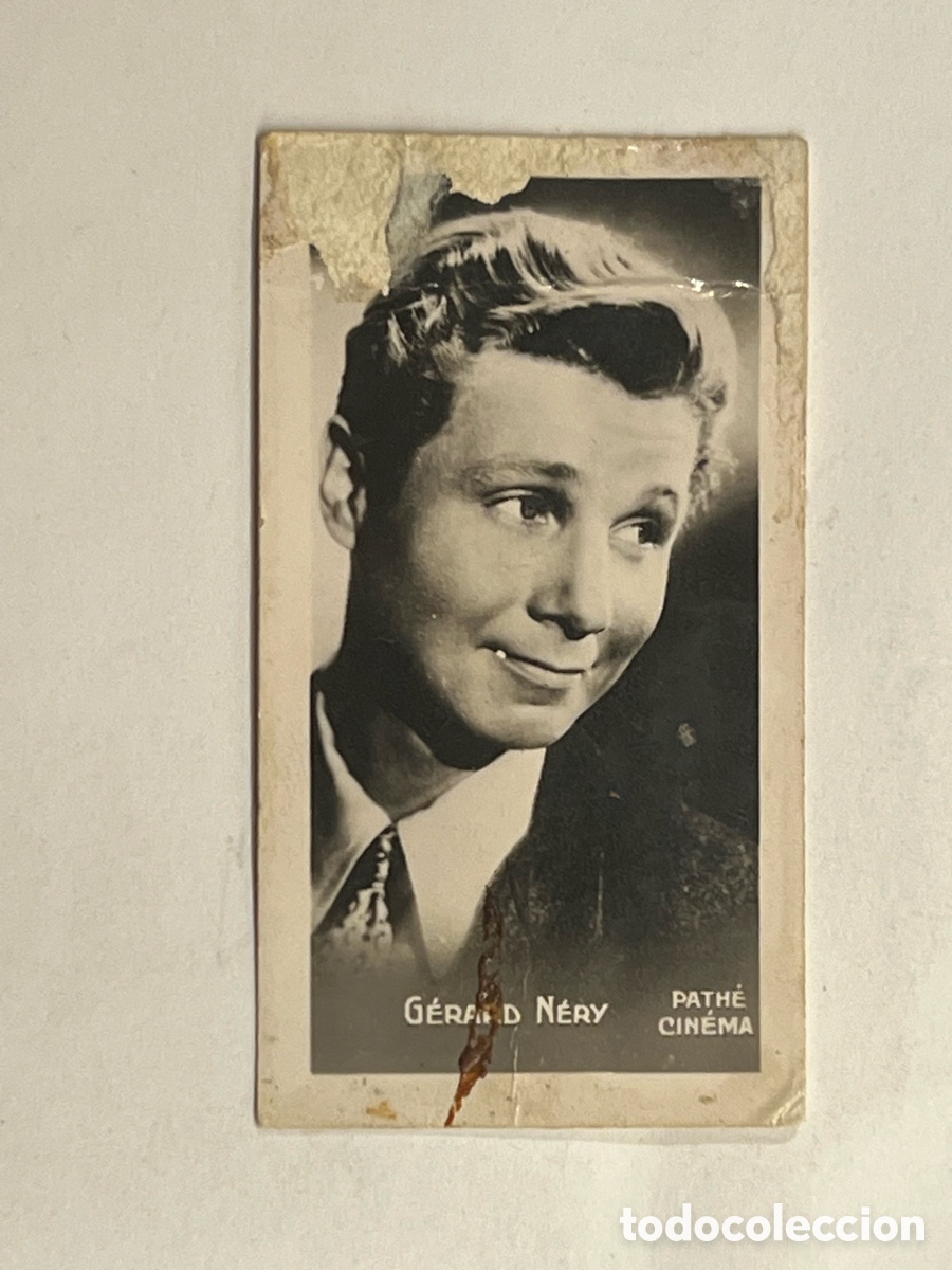 Cine: Gerard Nery, actor alem&aacute;n. pathe cinema. Francia