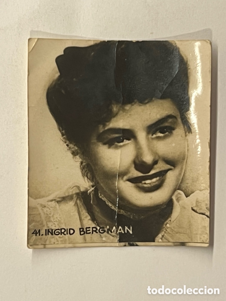 Cine: INGRID BERGMAN.. Casablanca (1942), Gaslight (1944), Notorious (1946), Sonata de oto&ntilde;o