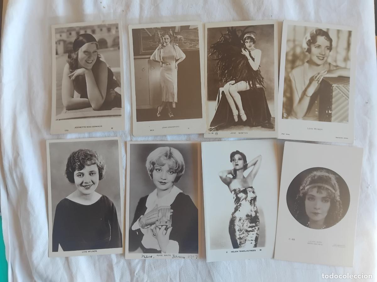 Cine: 8 FOTOGRAFIAS DE ACTRICES A&Ntilde;OS 30 (CINE MUDO)