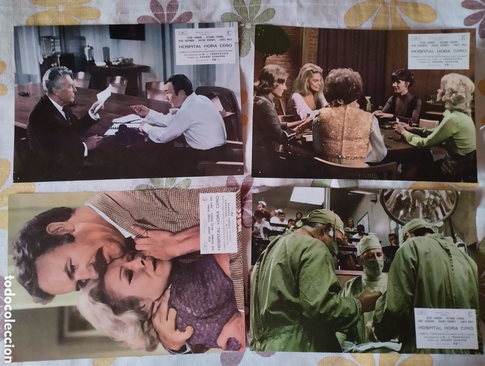 Cine: 12 FOTOCROMOS - HOSPITAL HORA CERO - SET COMPLETO