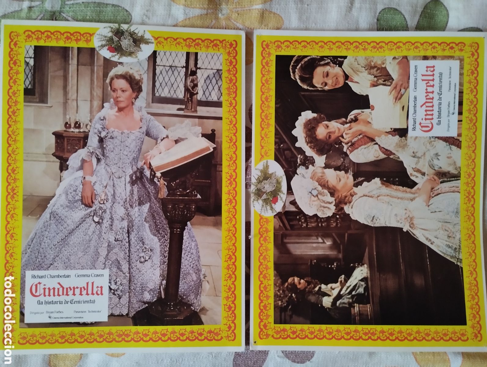Cine: 12 FOTOCROMOS - CINDIRELLA LA HISTORIA DE CENICIENTA - SET COMPLETO