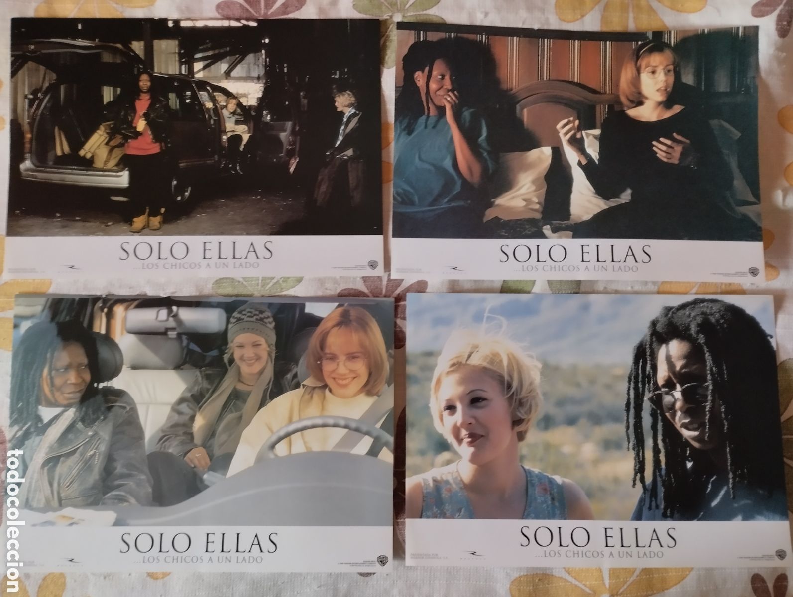 Cine: 12 FOTOCROMOS - SOLO ELLAS - SET COMPLETO - WHOOPI GOLBERT