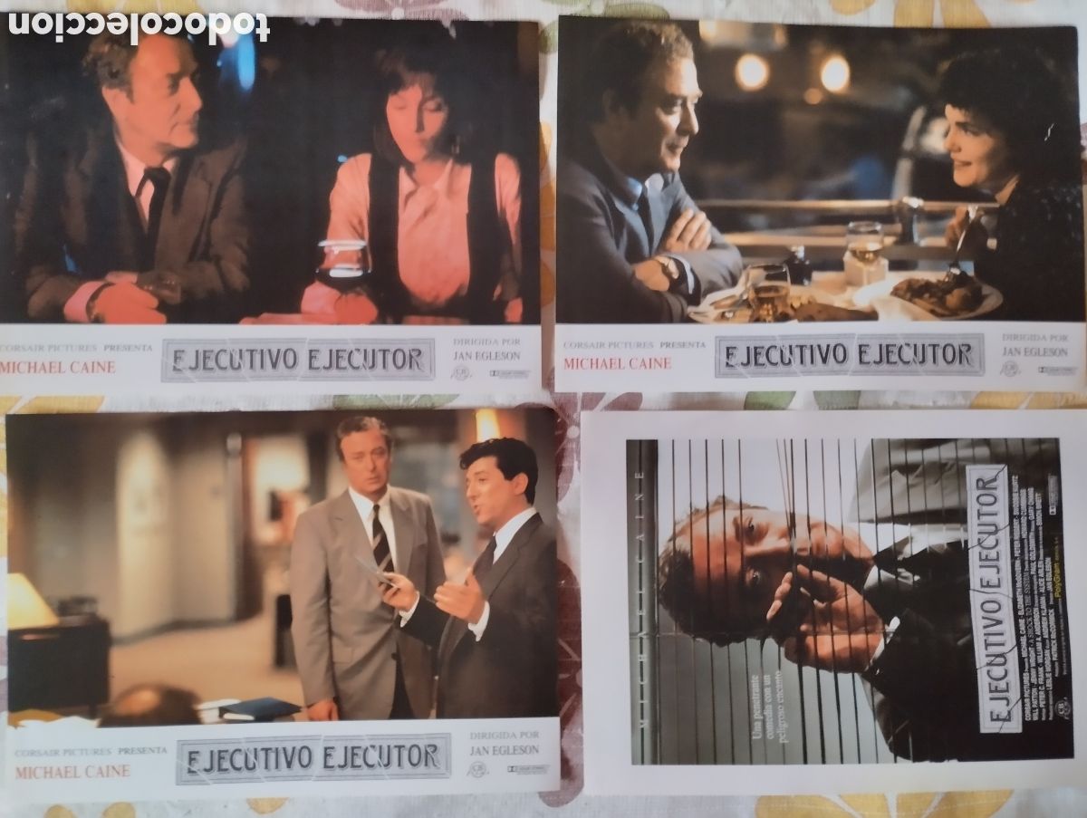 Cine: 12 FOTOCROMOS - EJECUTIVO EJECUTOR - SET COMPLETO