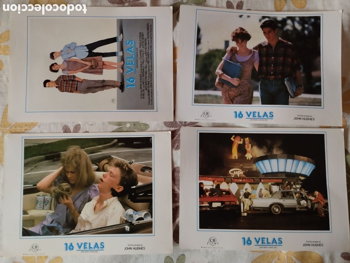 Cine: 12 FOTOCROMOS - 16 VELAS - SET COMPLETO