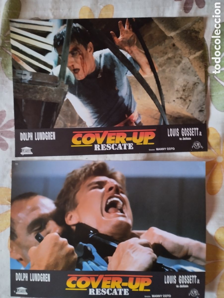 Cine: 11 FOTOCROMOS - COVER UP RESCATE