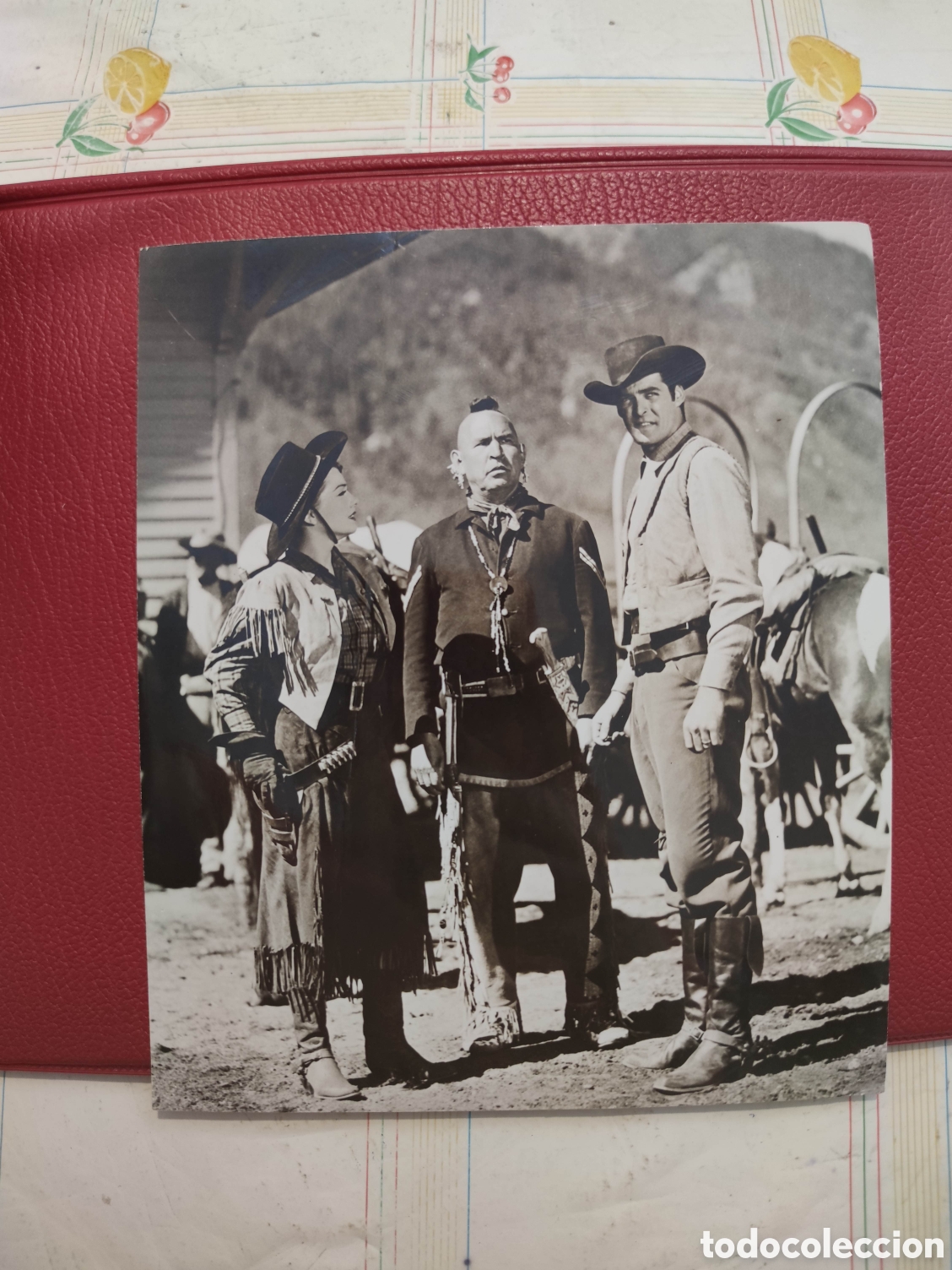 Cine: Foto - A Ticket to Tomahawk - Billete a - Anne Baxter - Original de distribuidora - Western