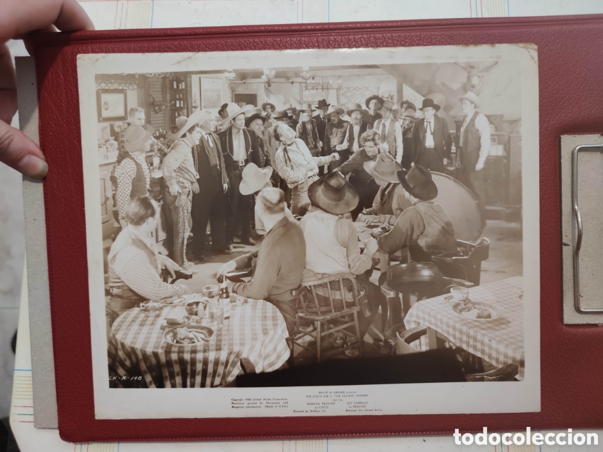 Cine: Foto - The Cisco kid - 1948 - The valiant hombre - Original de distribuidora - Western