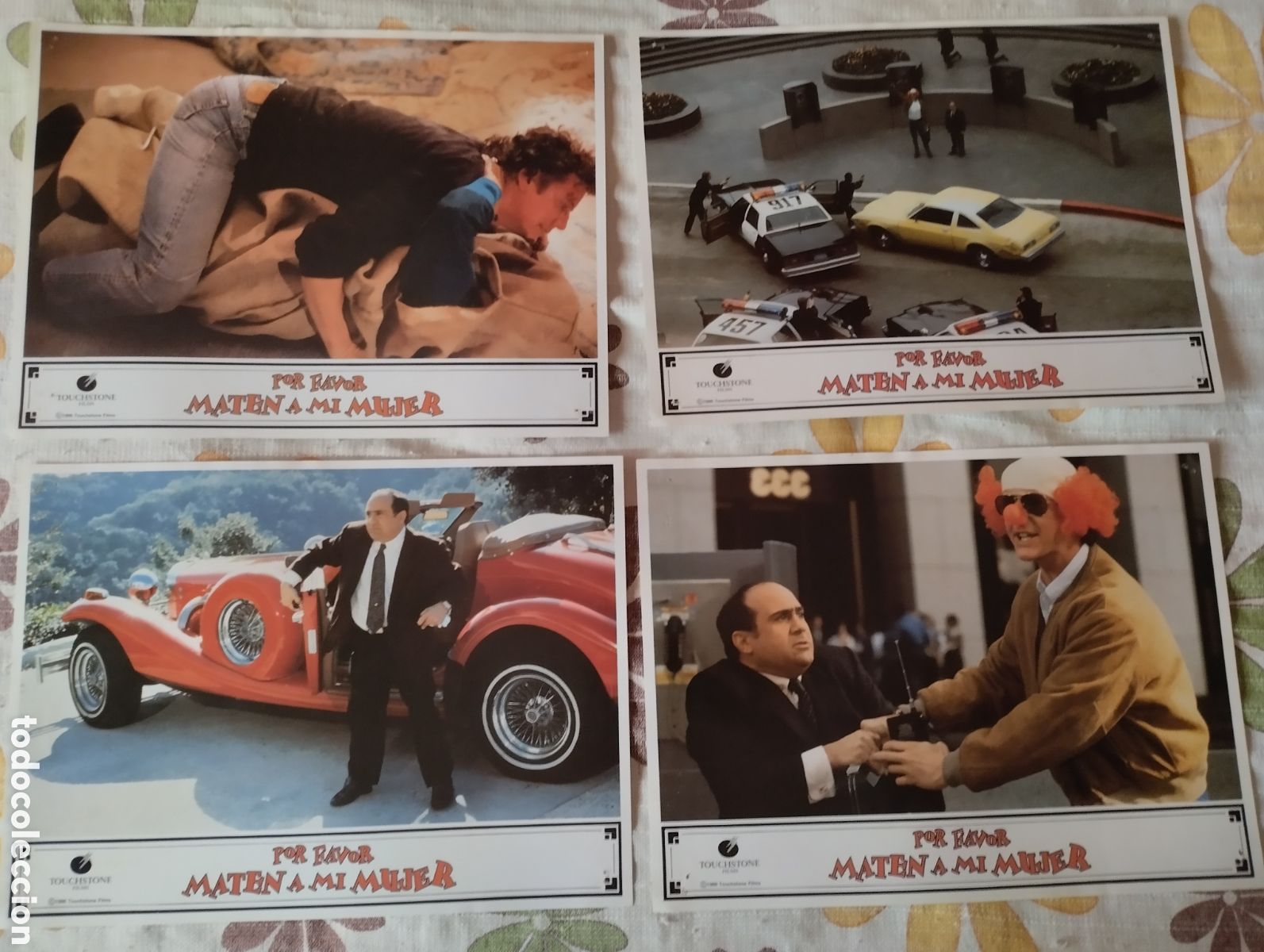 Cine: 12 FOTOCROMOS - POR FAVOR MATEN A MI MUJER - SET COMPLETO - DANNY DEBITO