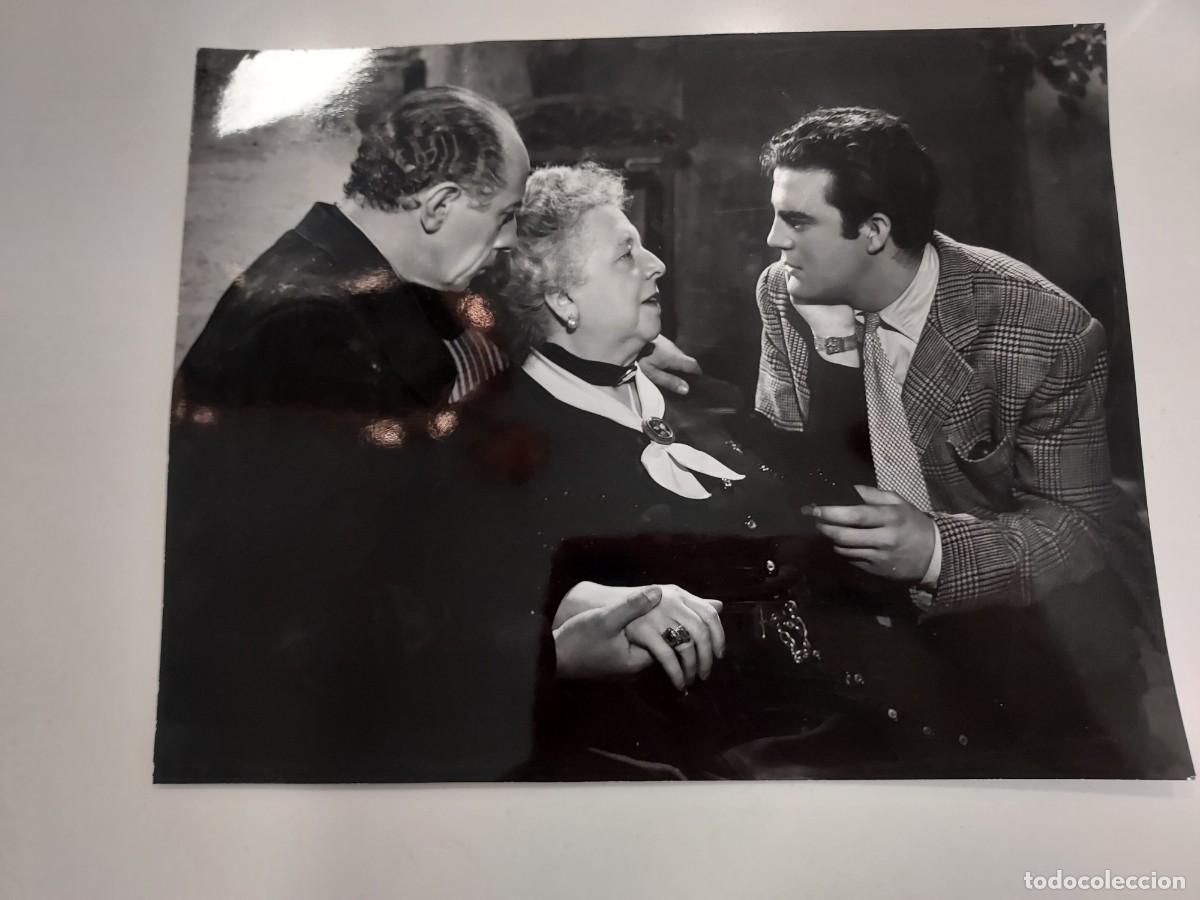 Cine: EDUARDO FAJARDO PELICULA EL SOTANO (JAIME DE MAYORA 1949). FOTO IBA&Ntilde;EZ. 20 X 15