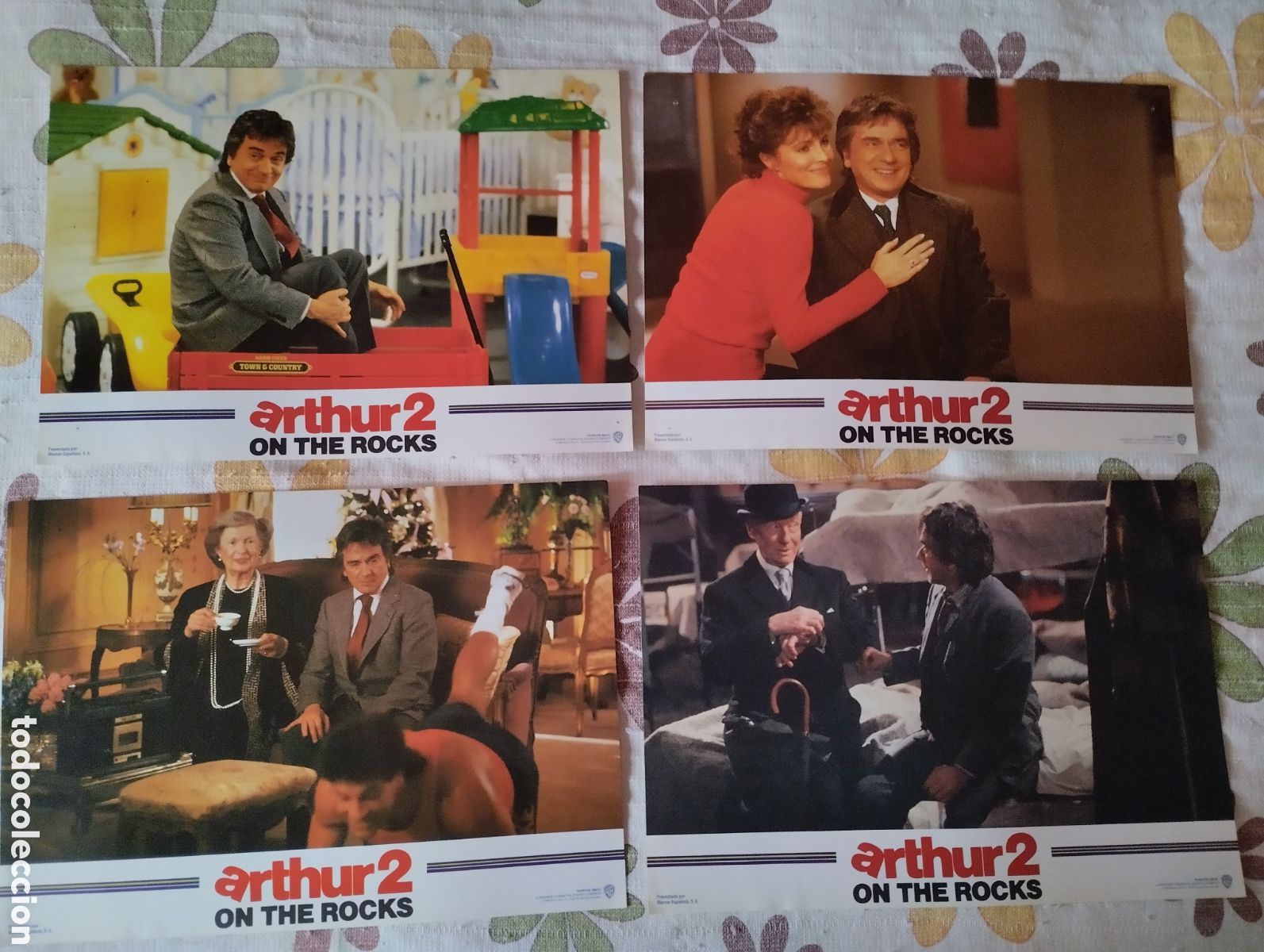 Cine: 12 FOTOCROMOS - ARTHUR 2 ON THE ROCKS - SET COMPLETO