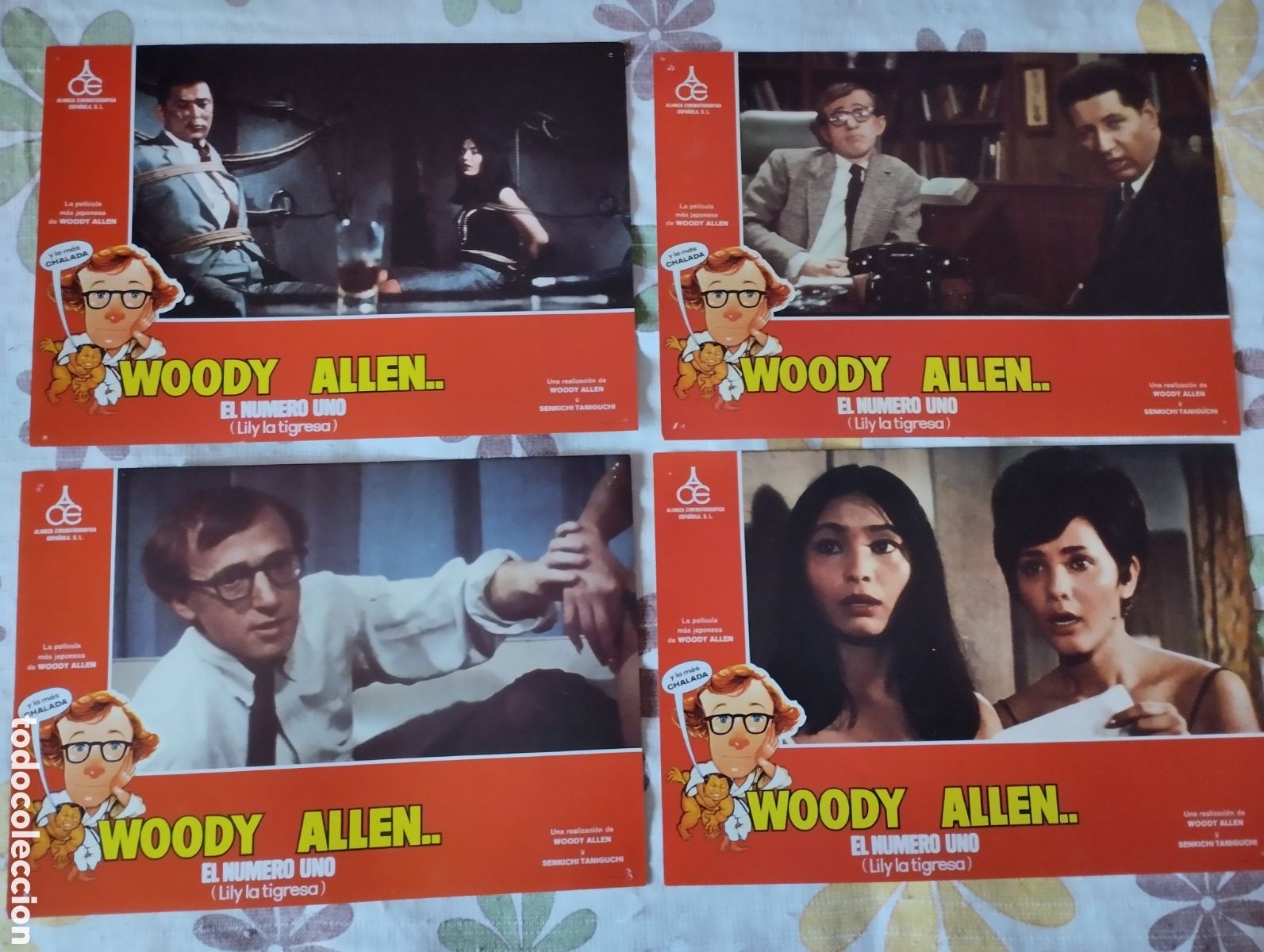 Cine: 12 FOTOCROMOS - N&Uacute;MERO UNO LILY LA TIGRESA - SET COMPLETO