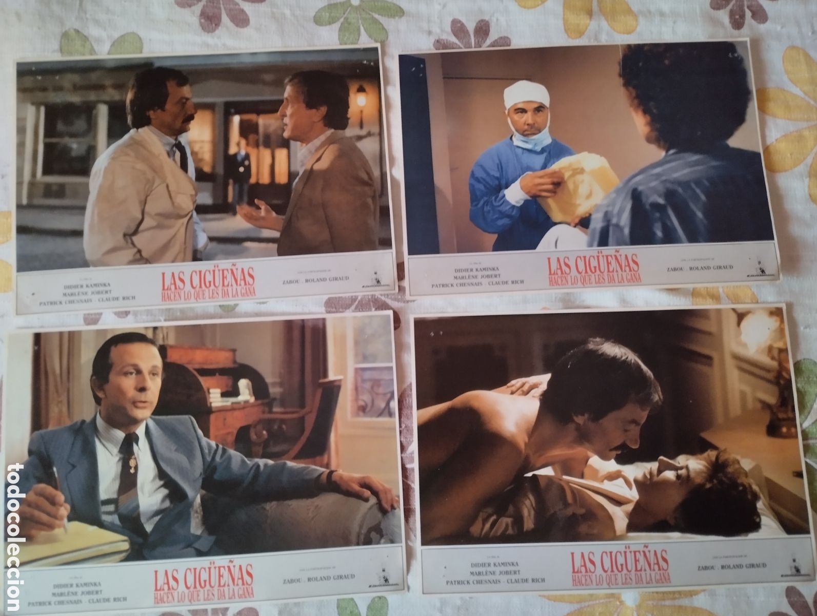 Cine: 12 FOTOCROMOS - LAS CIG&Uuml;E&Ntilde;AS HACEN LO QUE LES DA LA GANA - SET COMPLETO