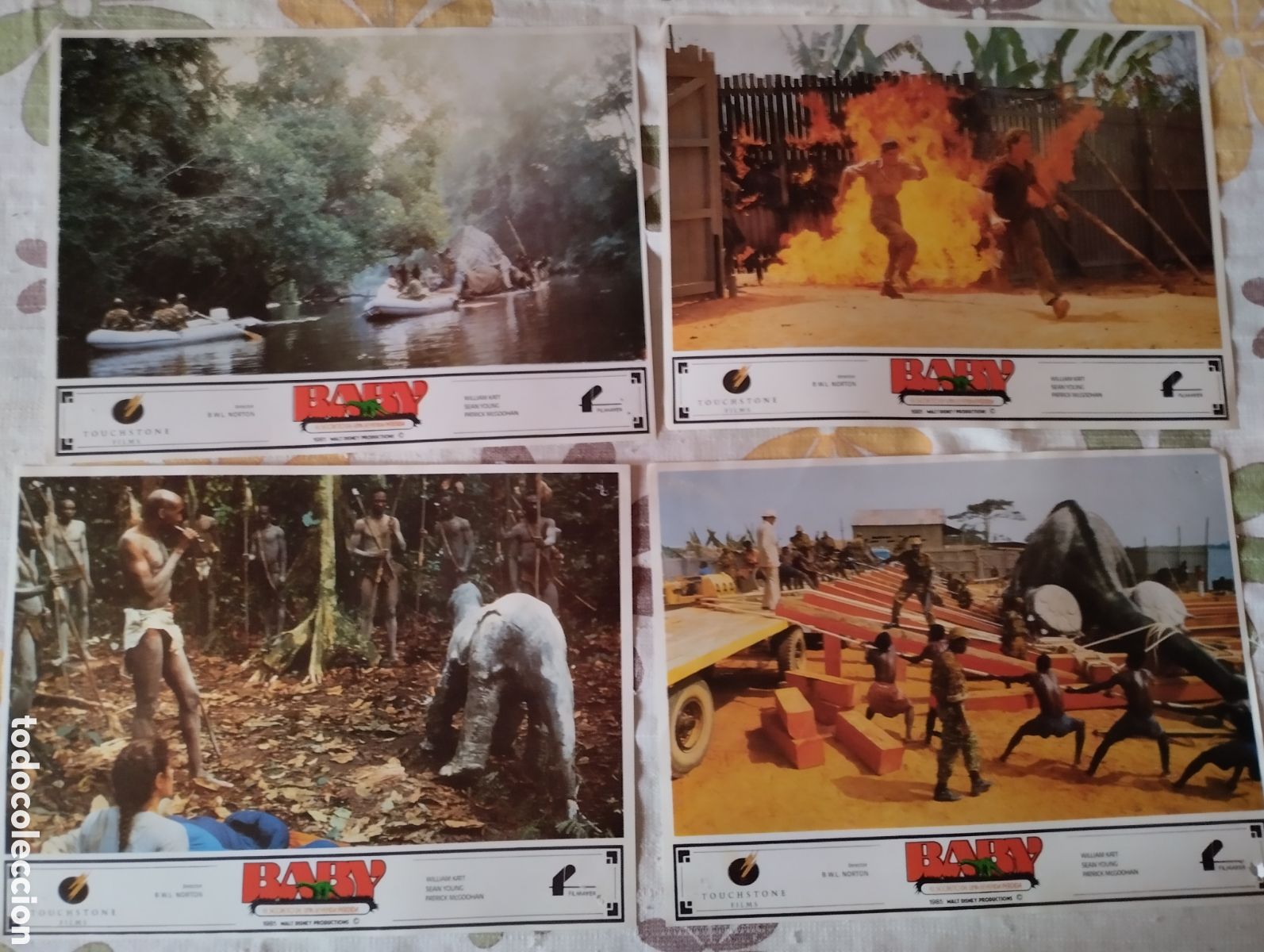 Cine: 12 FOTOCROMOS - BABY SECRETO DE UNA LEYENDA PERDIDA - SET COMPLETO