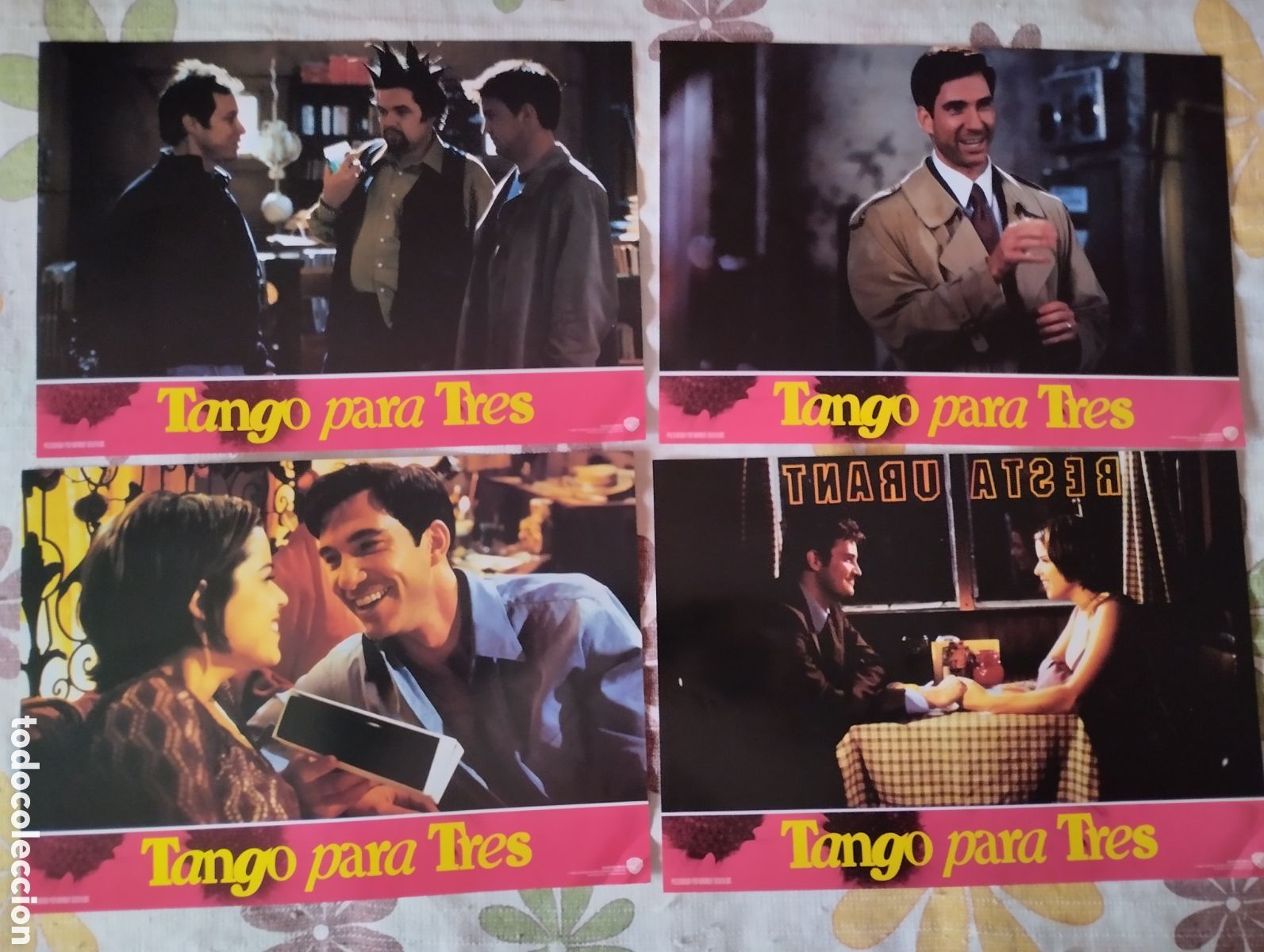 Cine: 12 FOTOCROMOS - TANGO PARA TRES -'SET COMPLETO