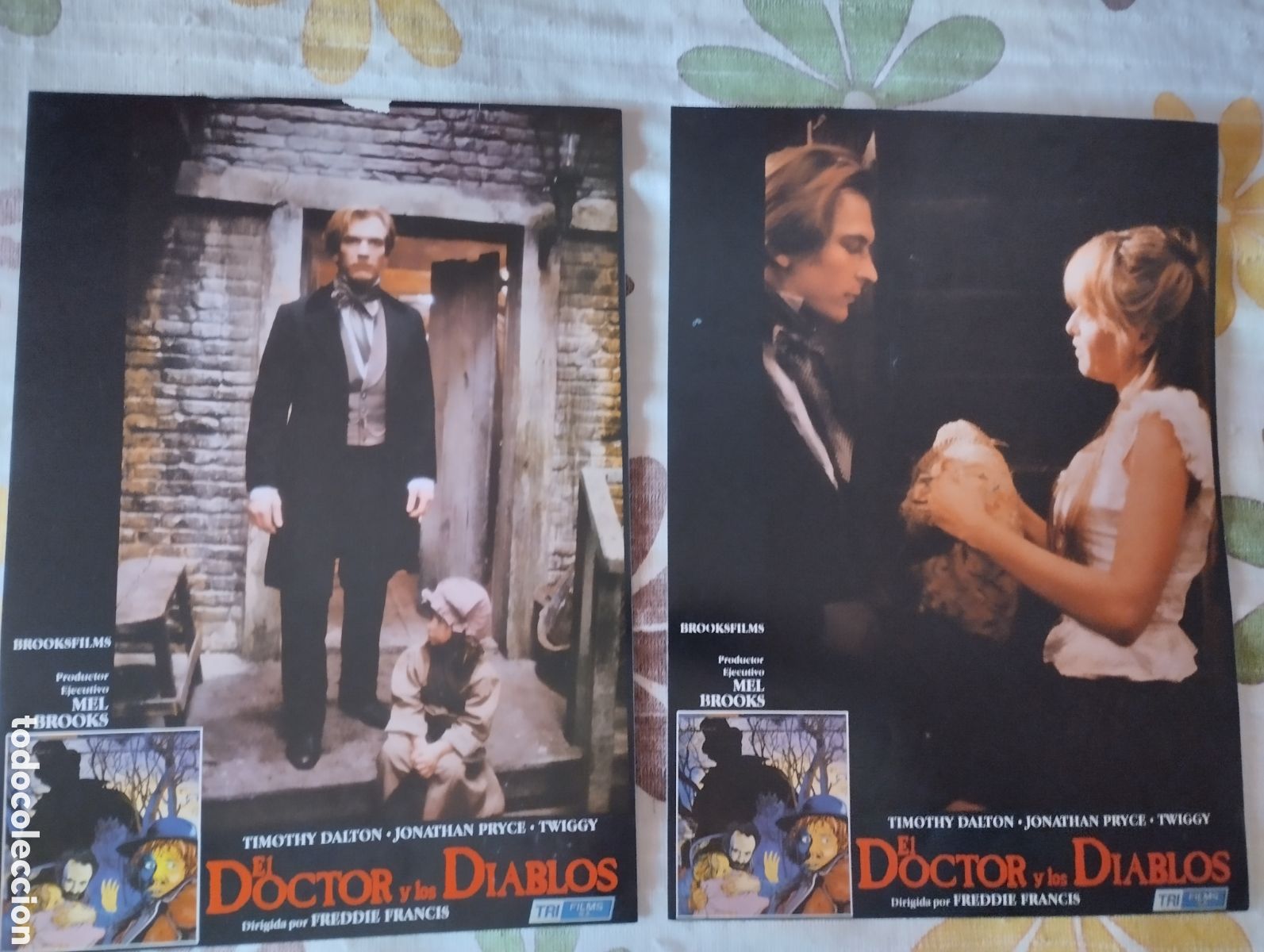 Cine: 12 FOTOCROMOS - EL DOCTOR Y LOS DIABLOS - SET COMPLETO