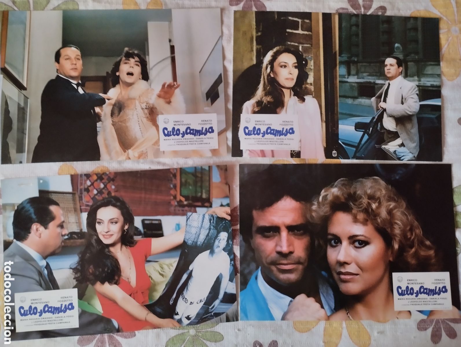 Cine: 12 FOTOCROMOS - CULO Y CAMISA - SET COMPLETO