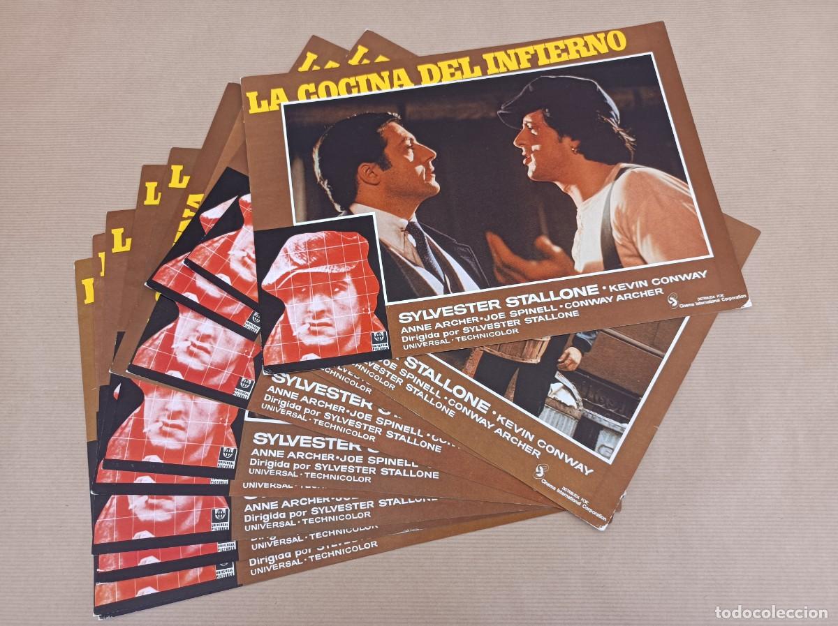 Cine: 11 FOTOCROMOS LA COCINA DEL INFIERNO SERIE INCOMPLETA