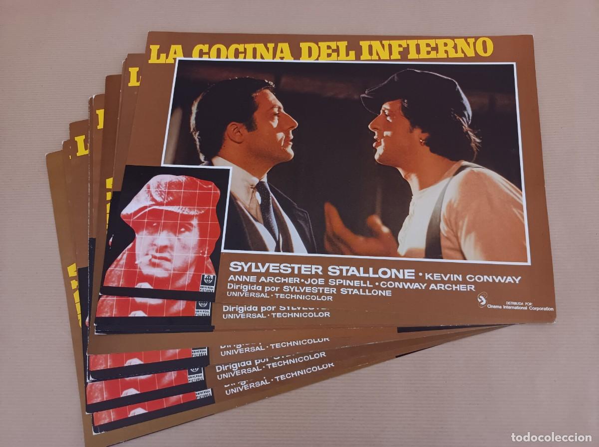 Cine: 12 FOTOCROMOS LA COCINA DEL INFIERNO SERIE COMPLETA LOTE 2