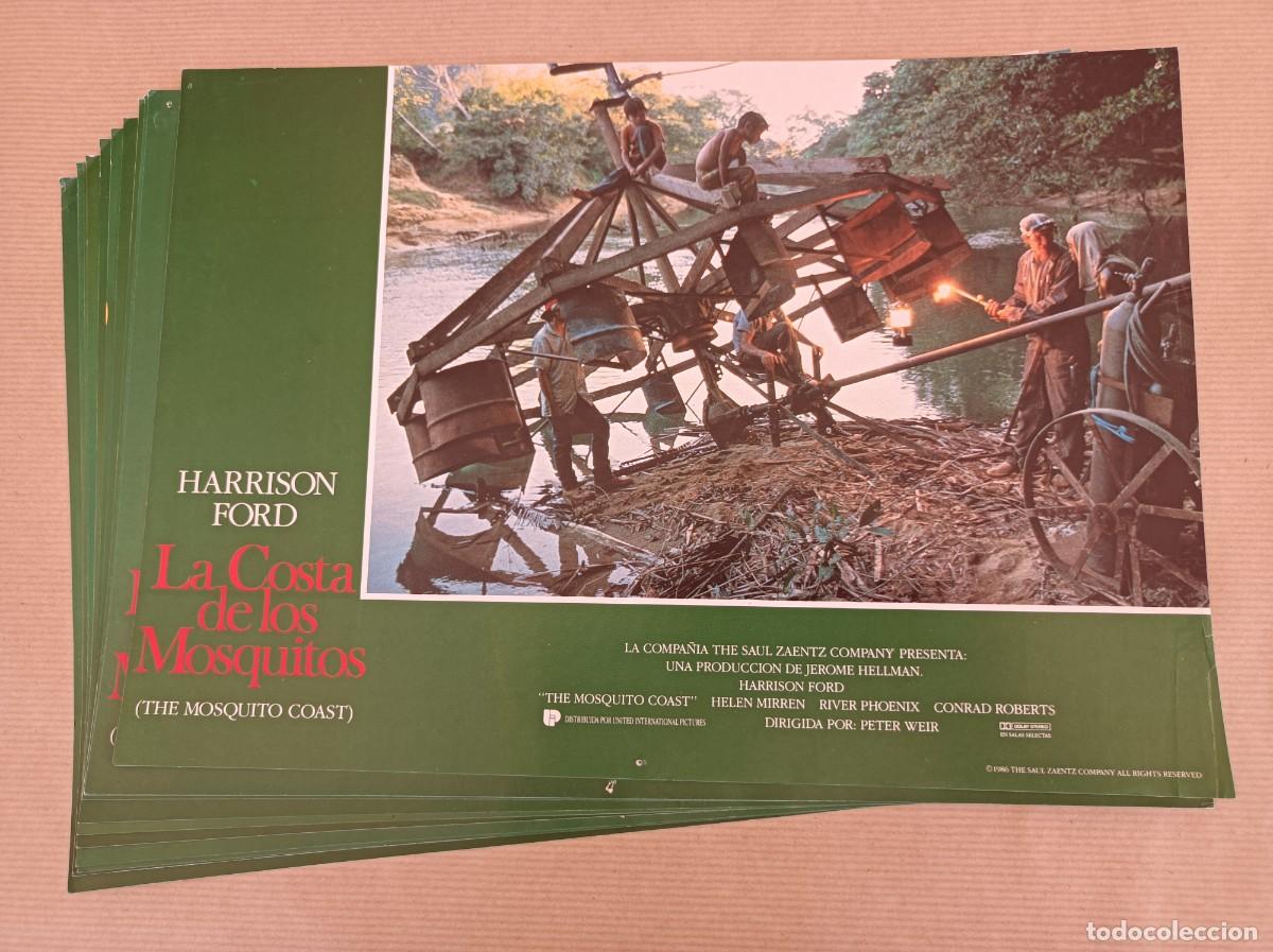 Cine: 12 FOTOCROMOS LA COSTA DE LOS MOSQUITOS SERIE COMPLETA