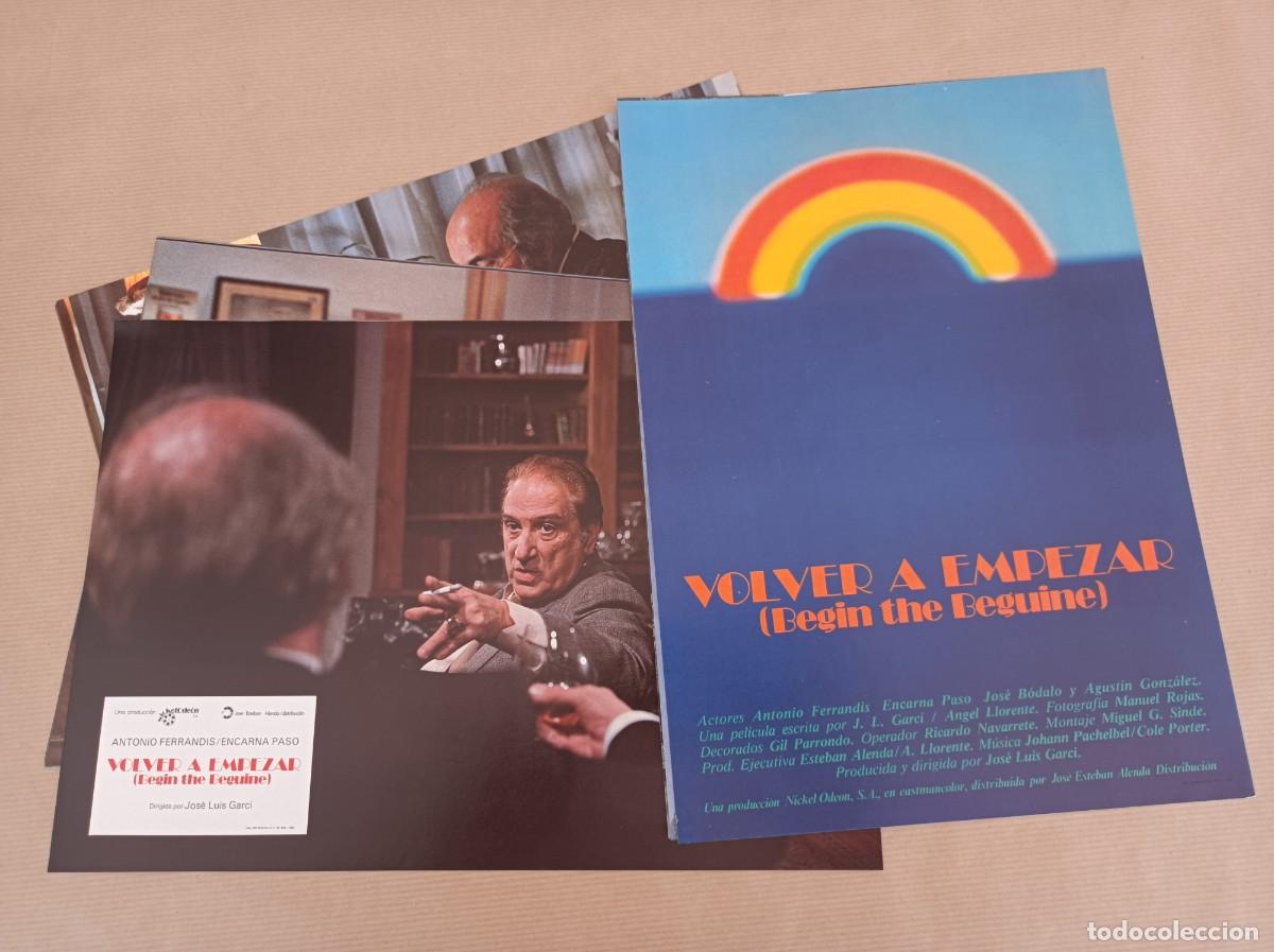 Cine: 12 FOTOCROMOS VOLVER A EMPEZAR SERIE COMPLETA