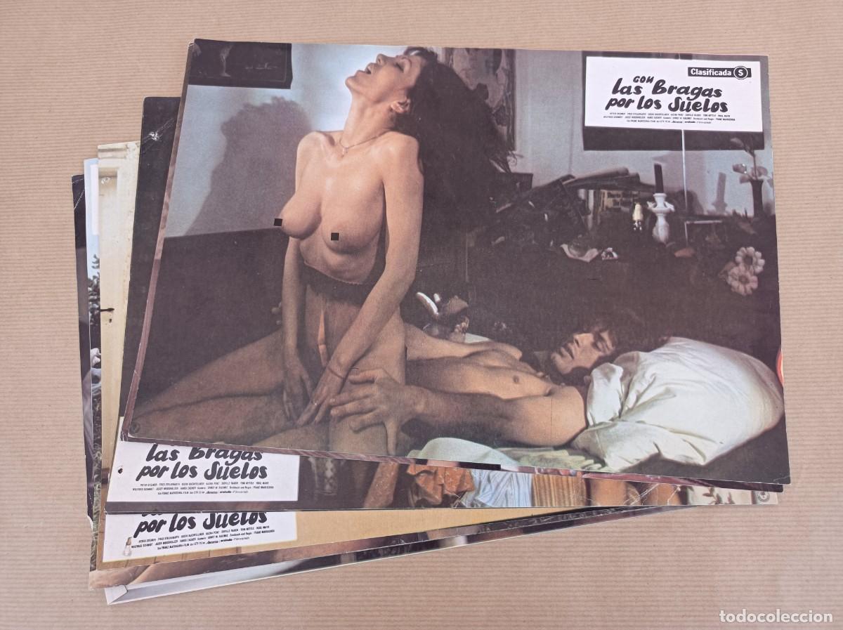 Cine: 8 FOTOCROMOS LAS BRAGAS POR LOS SUELOS SERIE INCOMPLETA