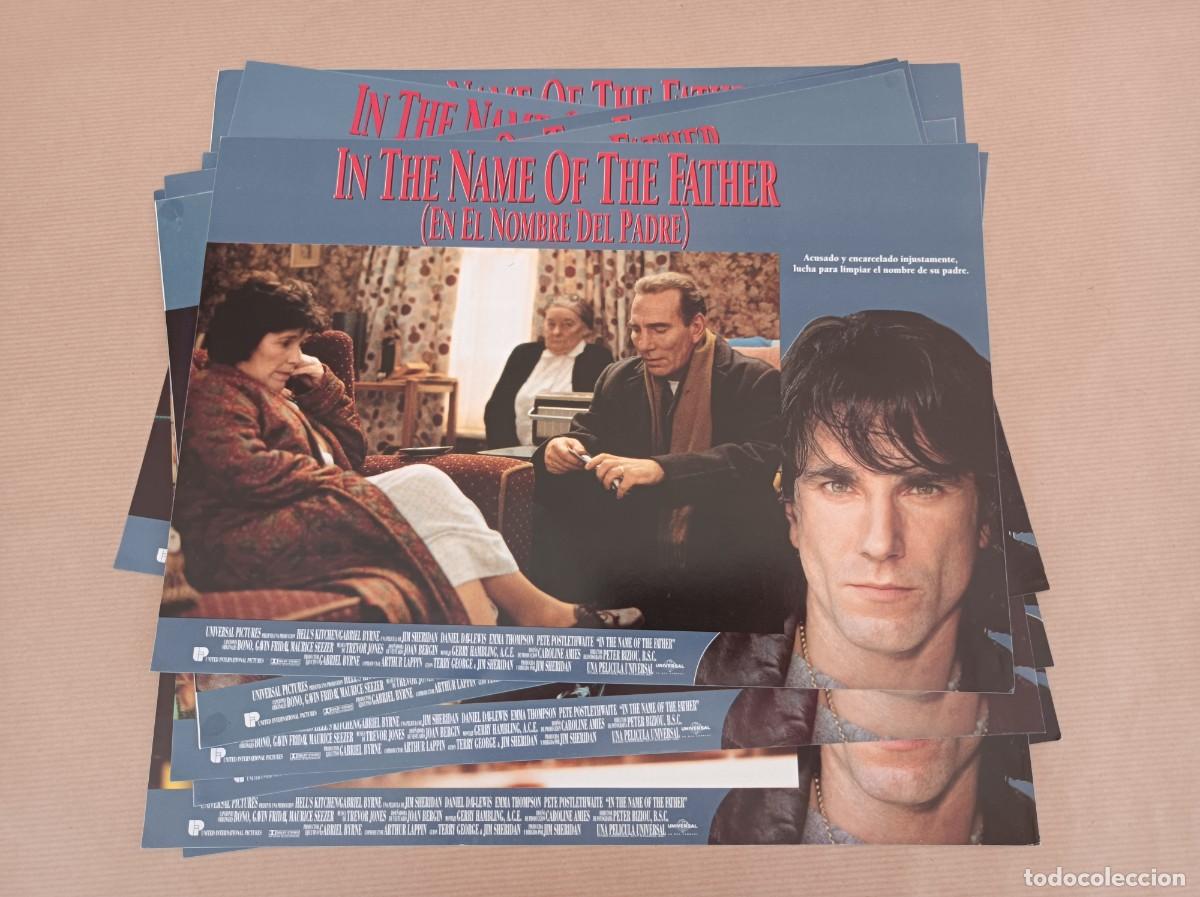 Cine: 8 FOTOCROMOS EN EL NOMBRE DEL PADRE SERIE COMPLETA LOTE 1
