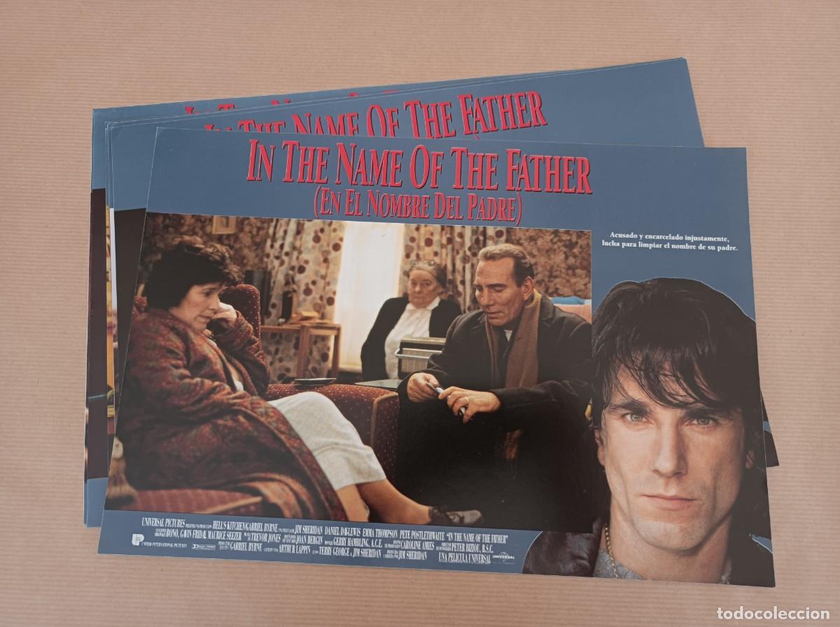 Cine: 8 FOTOCROMOS EN EL NOMBRE DEL PADRE SERIE COMPLETA LOTE 3