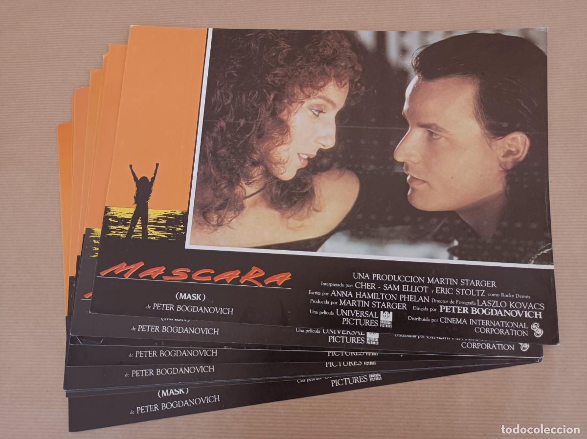 Cine: 11 FOTOCROMOS M&Aacute;SCARA SERIE INCOMPLETA LOTE 1