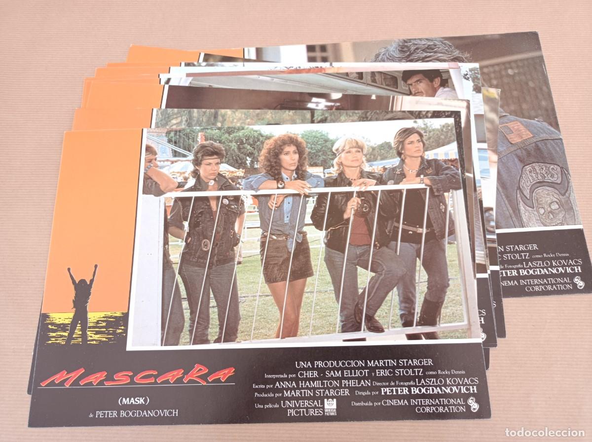 Cine: 9 FOTOCROMOS M&Aacute;SCARA SERIE INCOMPLETA LOTE 2