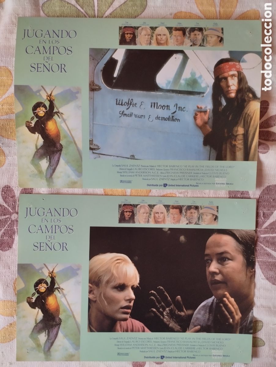 Cine: 10 FOTOCROMOS - JUGANDO EN LOS CAMPOS DEL SE&Ntilde;OR