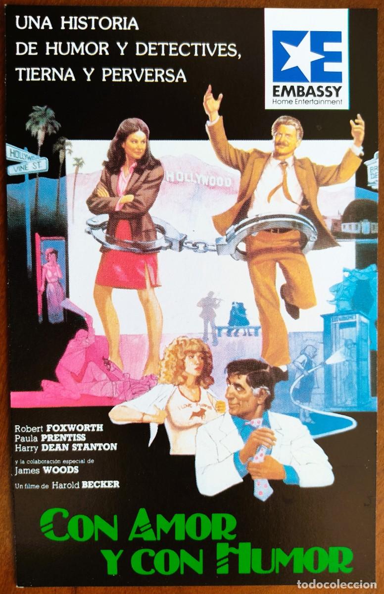 Cine: POSTAL DE CINE CON AMOR Y CON HUMOR CON ROBERT FOXWORTH - AVCO EMBASSY PICTURE A&Ntilde;O 1980