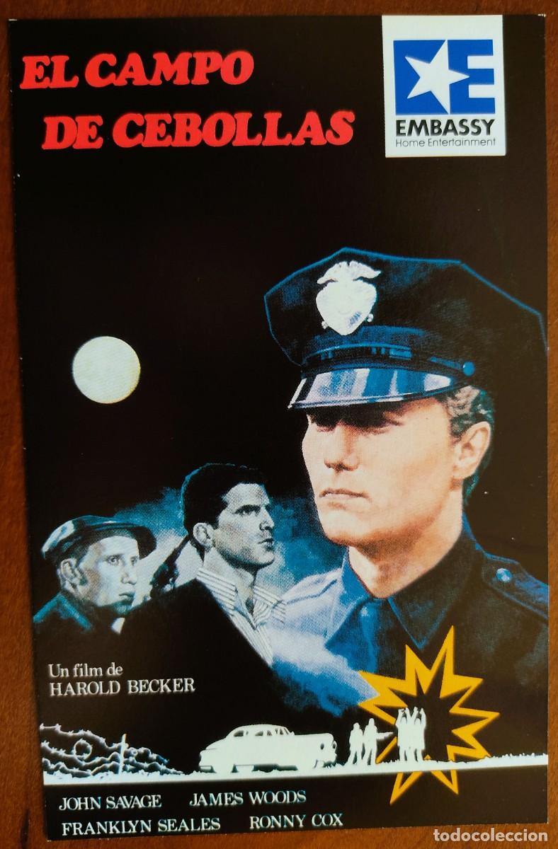 Cine: POSTAL DE CINE EL CAMPO DE CEBOLLAS CON JOHN SAVAGE - AVCO EMBASSY PICTURE A&Ntilde;O 1979