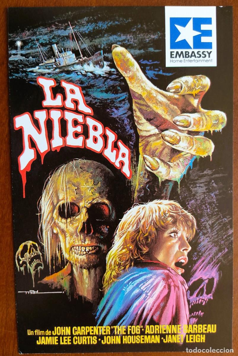 Cine: POSTAL DE CINE LA NIEBLA CON JAMIE LEE CURTIS - AVCO EMBASSY PICTURE A&Ntilde;O 1979