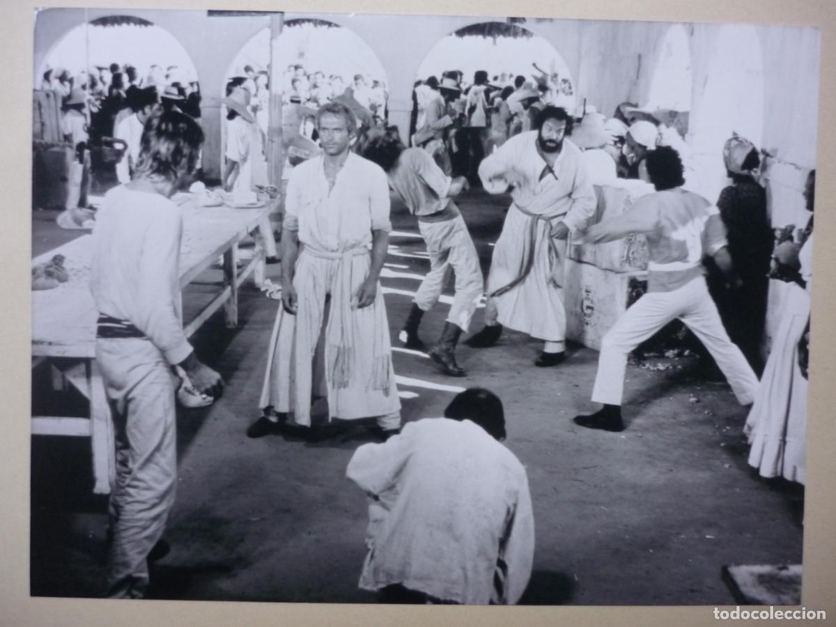Cine: dos misioneros - foto original b/n - terence hill bud spencer - Porgi l'altra guancia