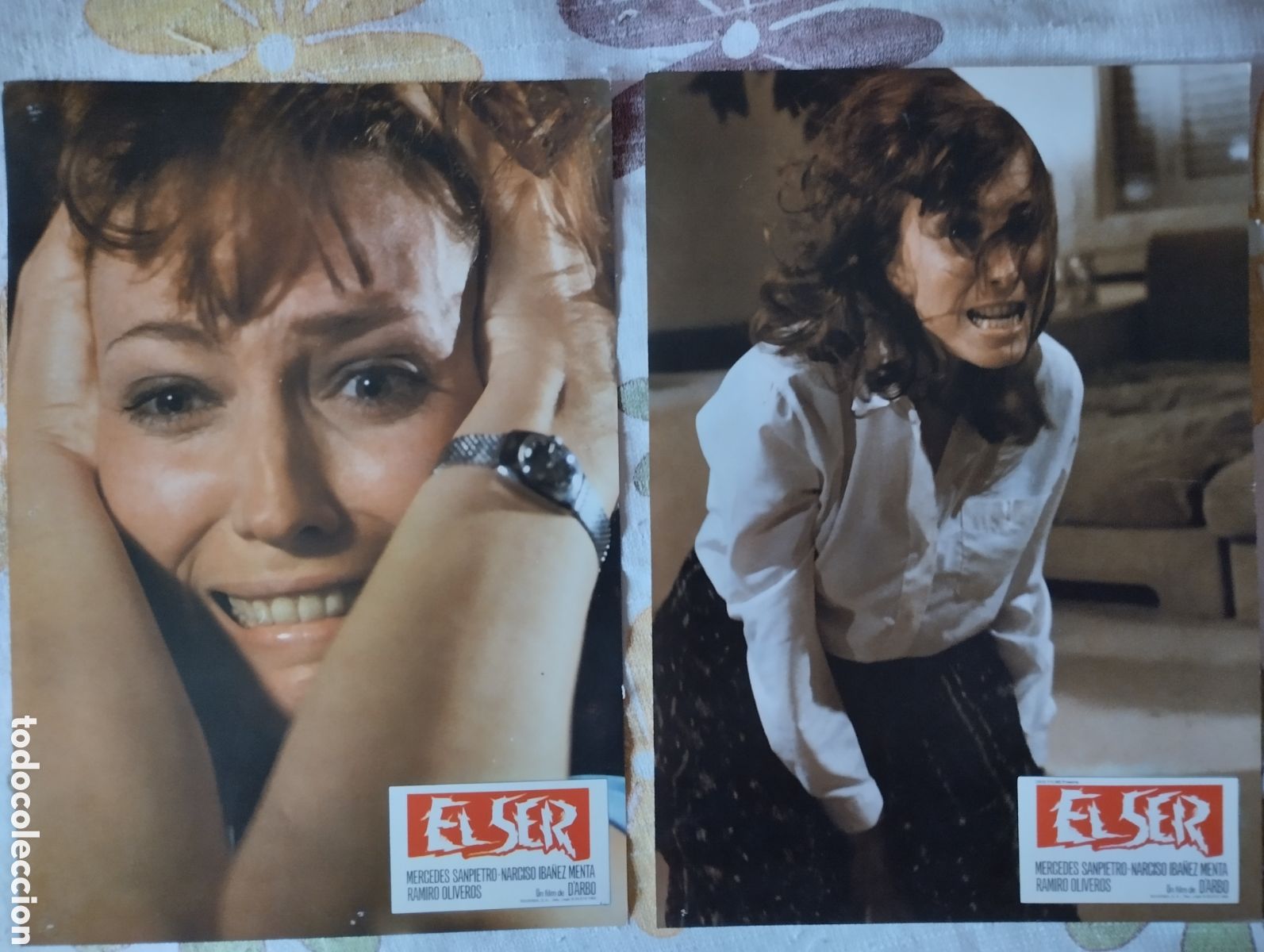 Cine: 10 FOTOCROMOS - EL SER - NARCISO IBS&Ntilde;EZ MENTA