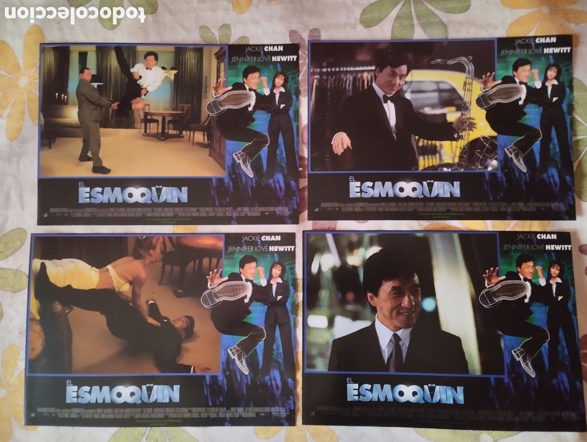 Cine: 12 FOTOCROMOS - ESMOQUIN - SET COMPLETO