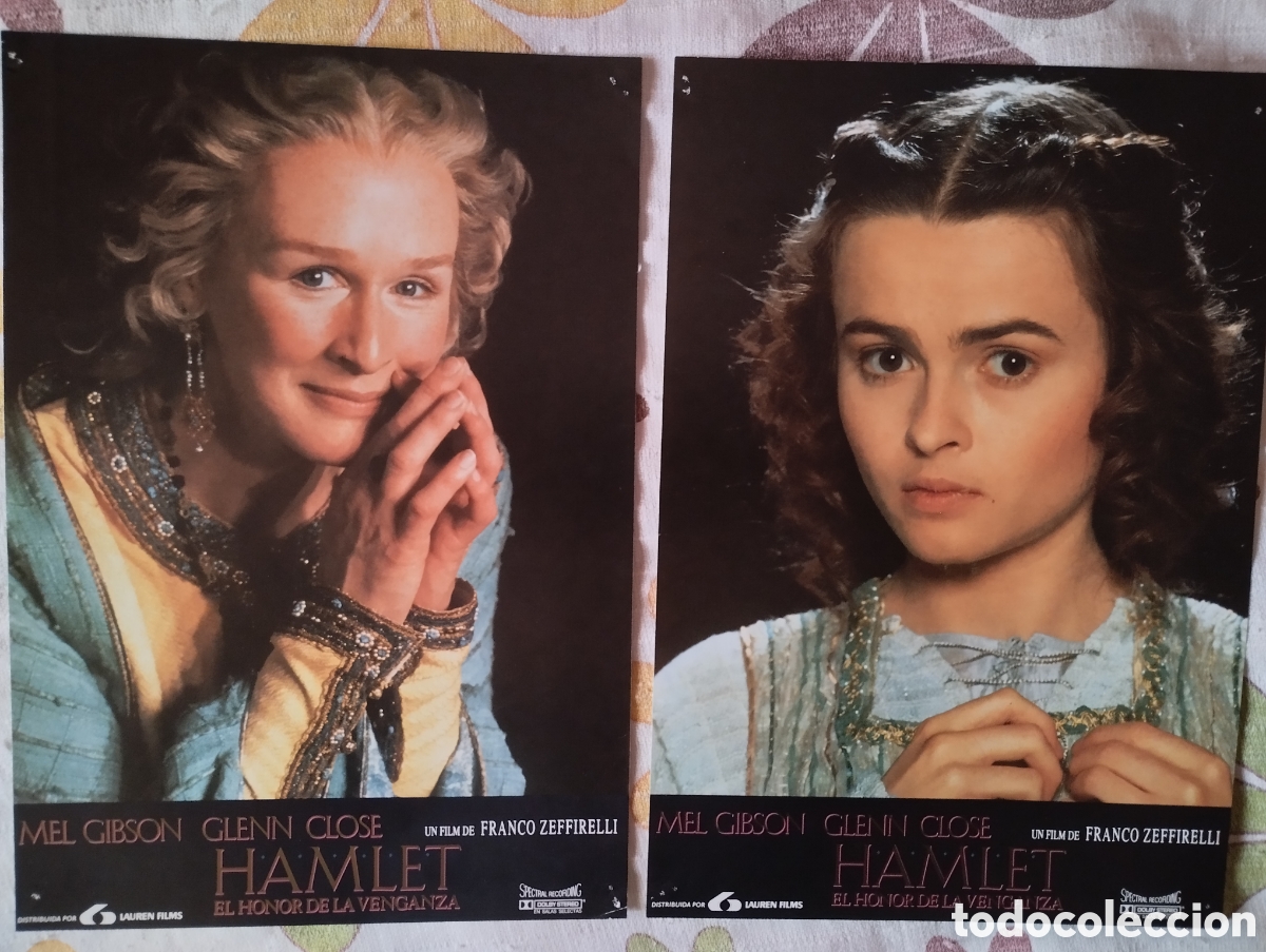 Cine: 12 FOTOCROMOS - HAMLET - MEL GIBSON