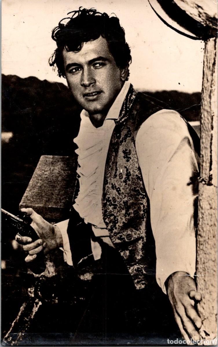 Cine: Rock Hudson - Sin datos - Reverso sin imprimir - 134x84mm - Corsario - Pistolete
