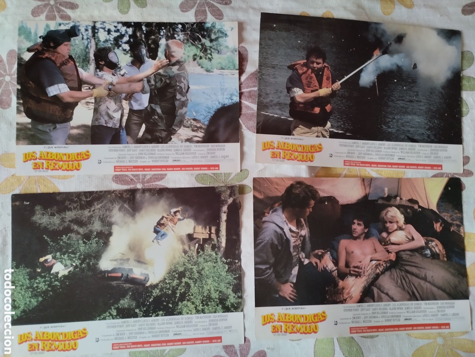 Cine: 8 FOTOCROMOS - LOS ALBONDIGAS EN REMOJO