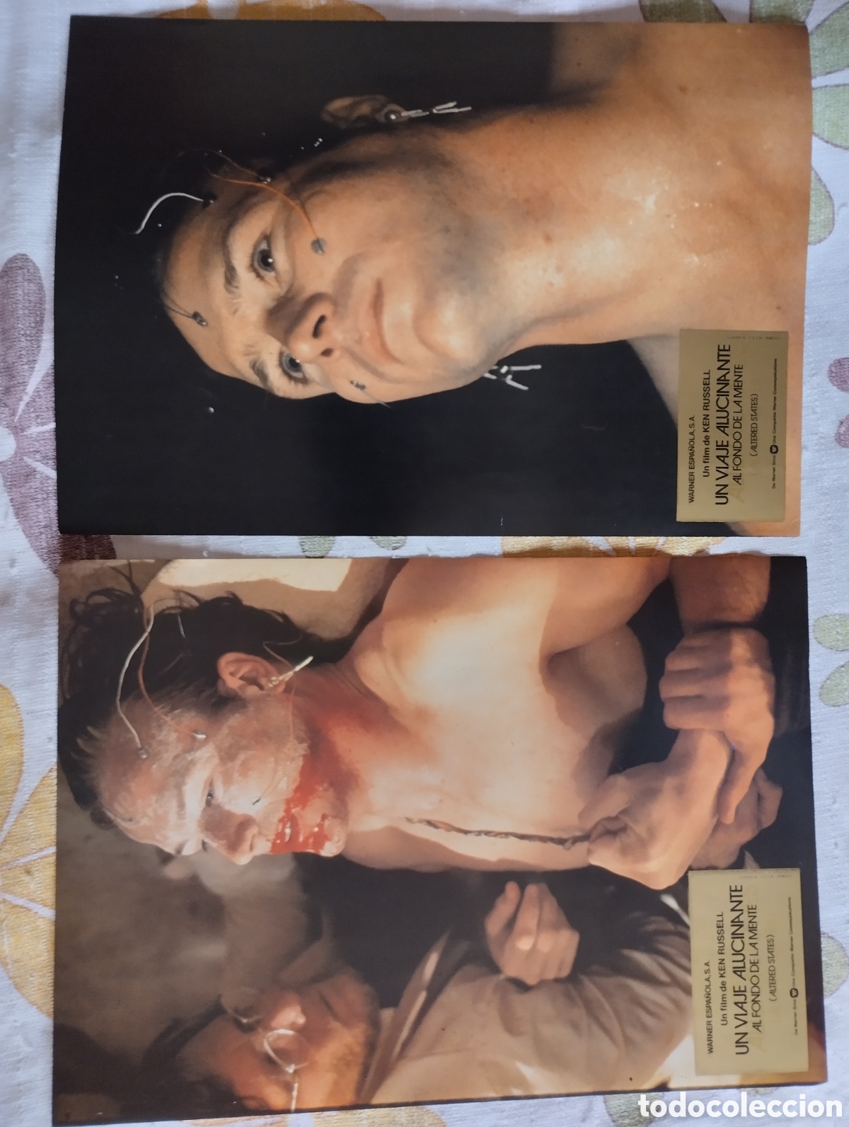 Cine: 12 FOTOCROMOS - UN VIAJE ALUCINANTE AL FONDO DE LA MENTE - SET COMPLETO