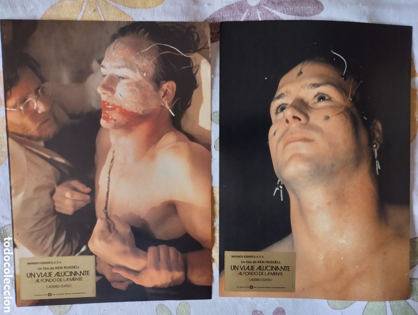 Cine: 12 FOTOCROMOS - UN VIAJE ALUCINANTE AL FONDO DE LA MENTE - SET COMPLETO