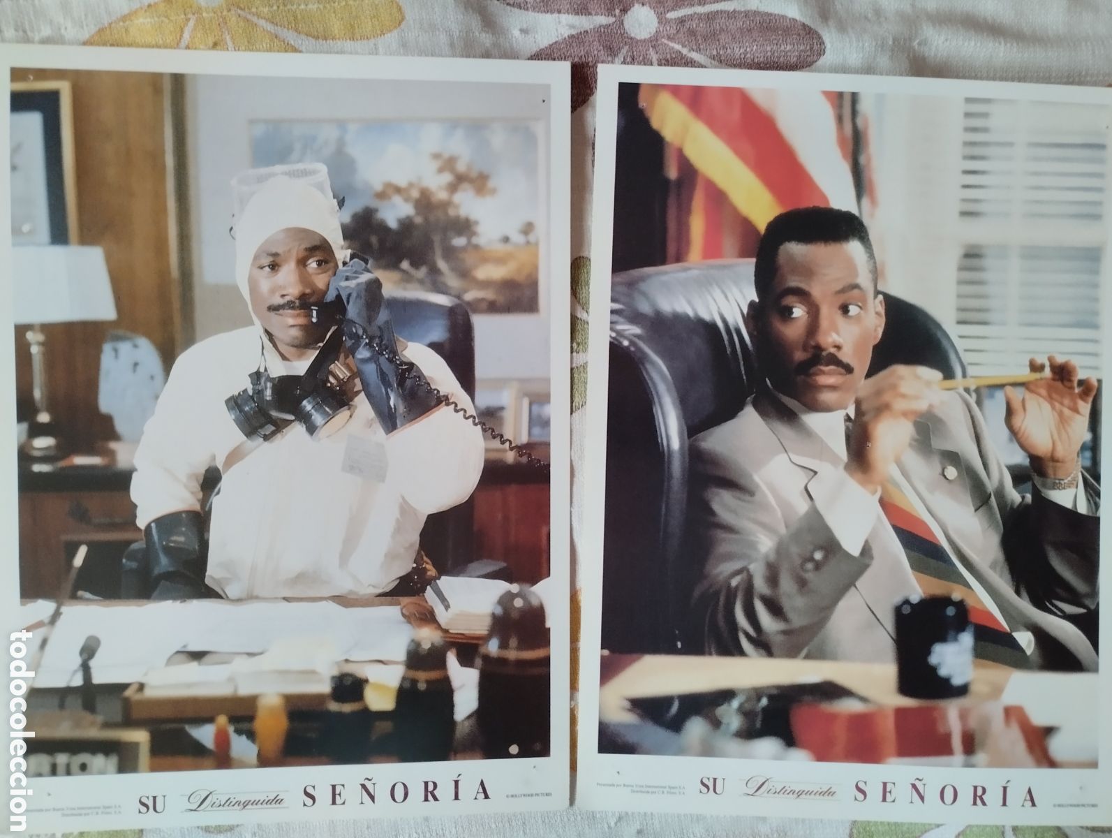 Cine: 12 FOTOCROMOS - SU DISTINGUIDA SE&Ntilde;ORIA - SET COMPLETO - EDDIE MURPHY