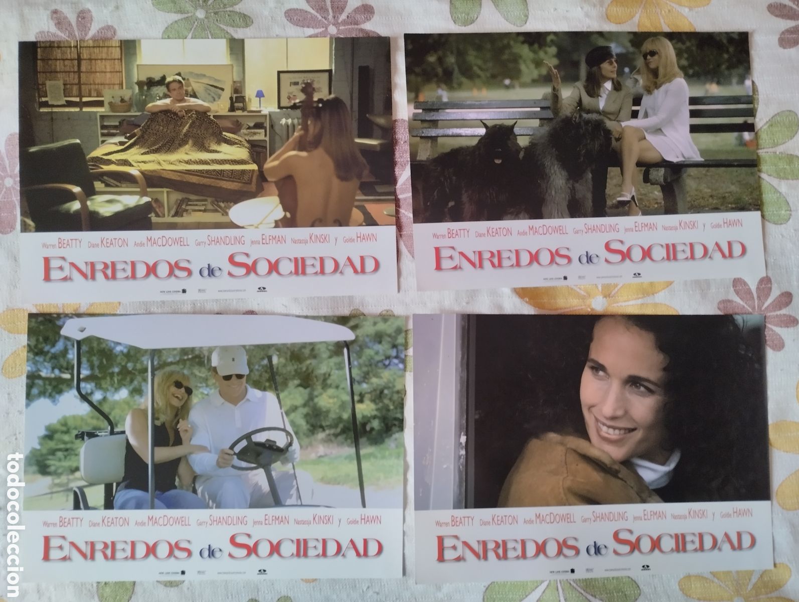 Cine: 12 FOTOCROMOS - ENREDOS DE SOCIEDAD - SET COMPLETO